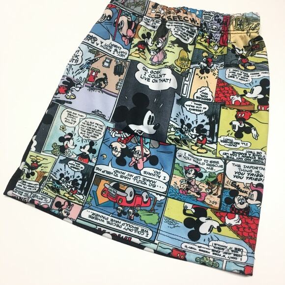 Vintage Mickey Mouse Comic Skirt sz 3 - Picture 1 of 6